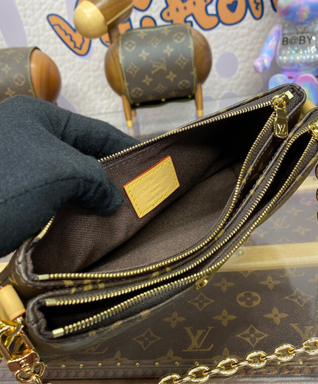 Louis Vuitton Liv Pochette M83008 Brown